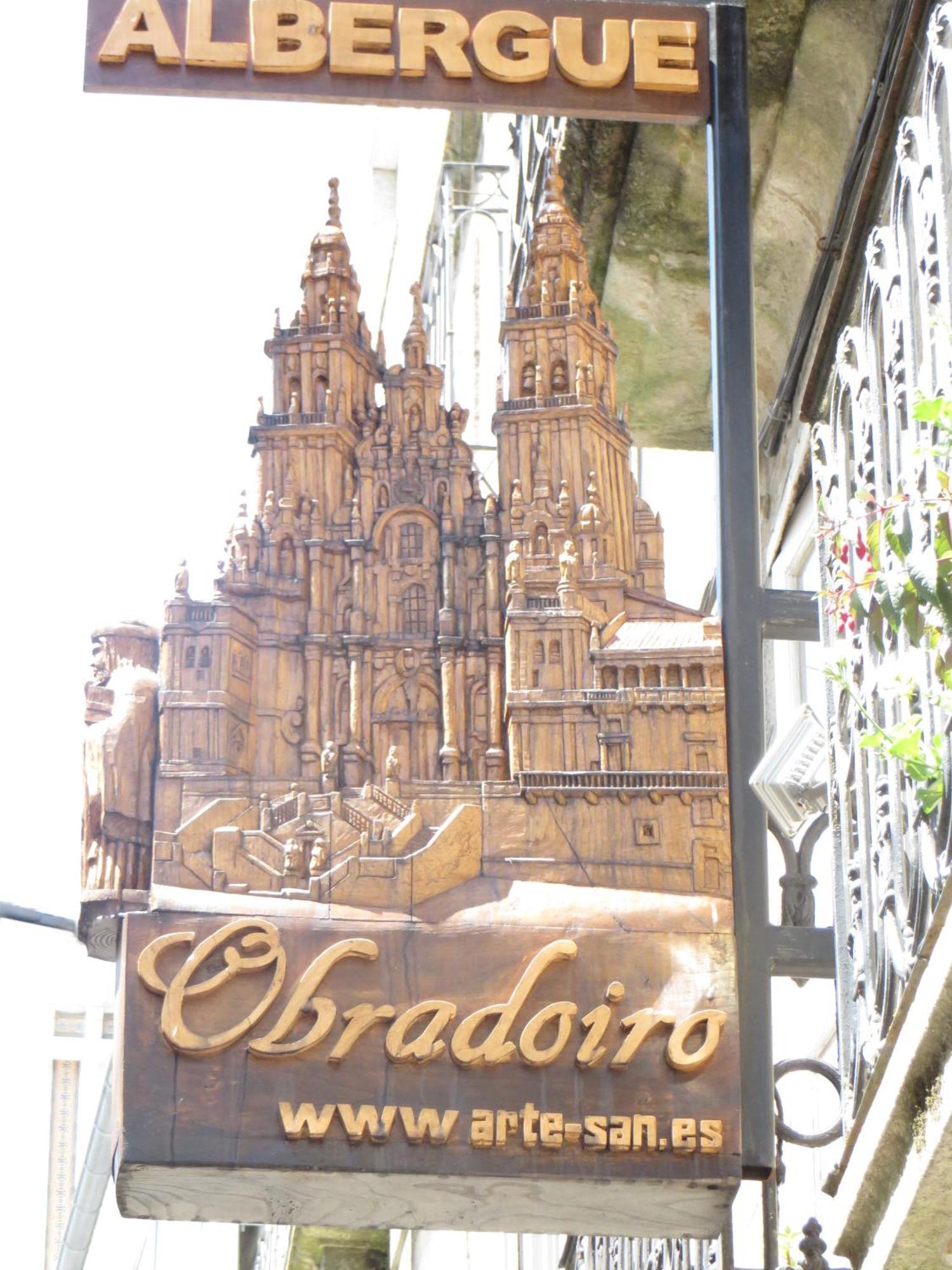 Obradoiro Hostel Sarria Buitenkant foto